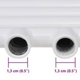 vidaXL Straight Radiator / Towel Rail 500x764 mm