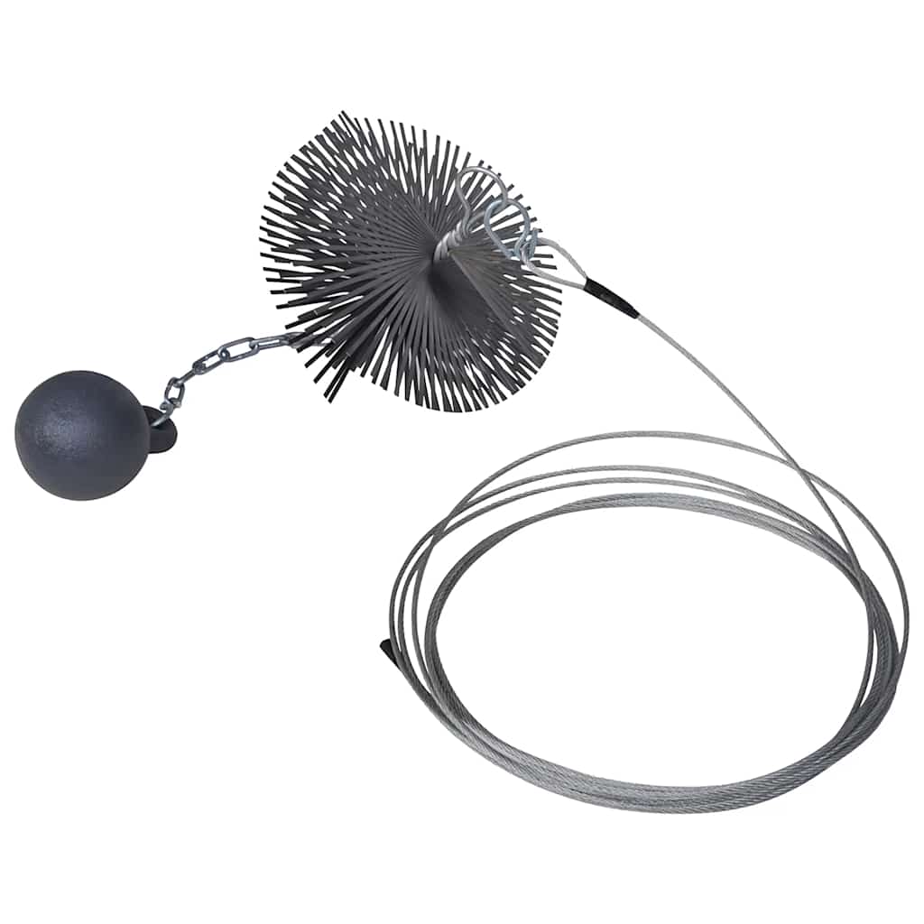 Chimney Sweeping Brush Round Ø 15 cm