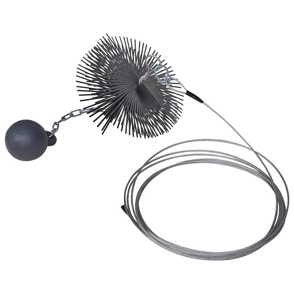 Chimney Sweeping Brush Round Ø 15 cm