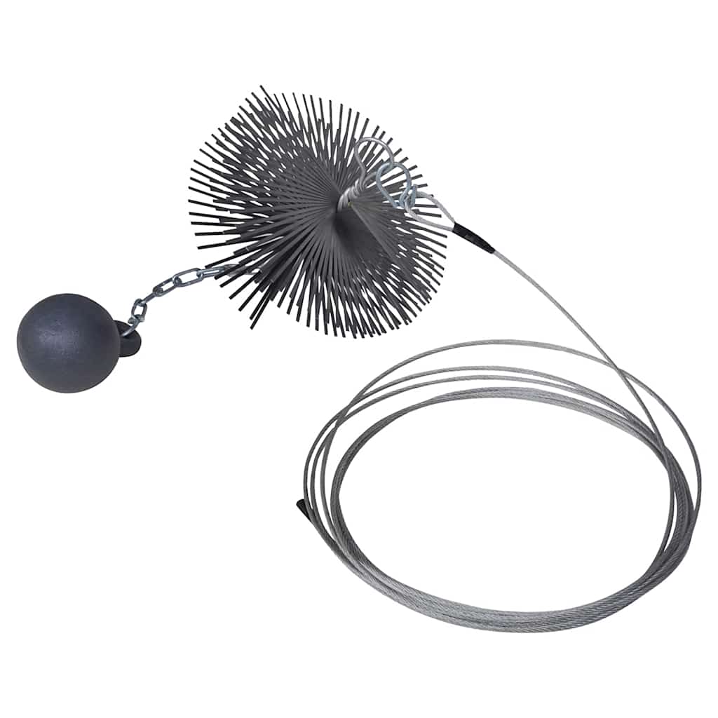 Chimney Sweeping Brush Round Ø 15 cm