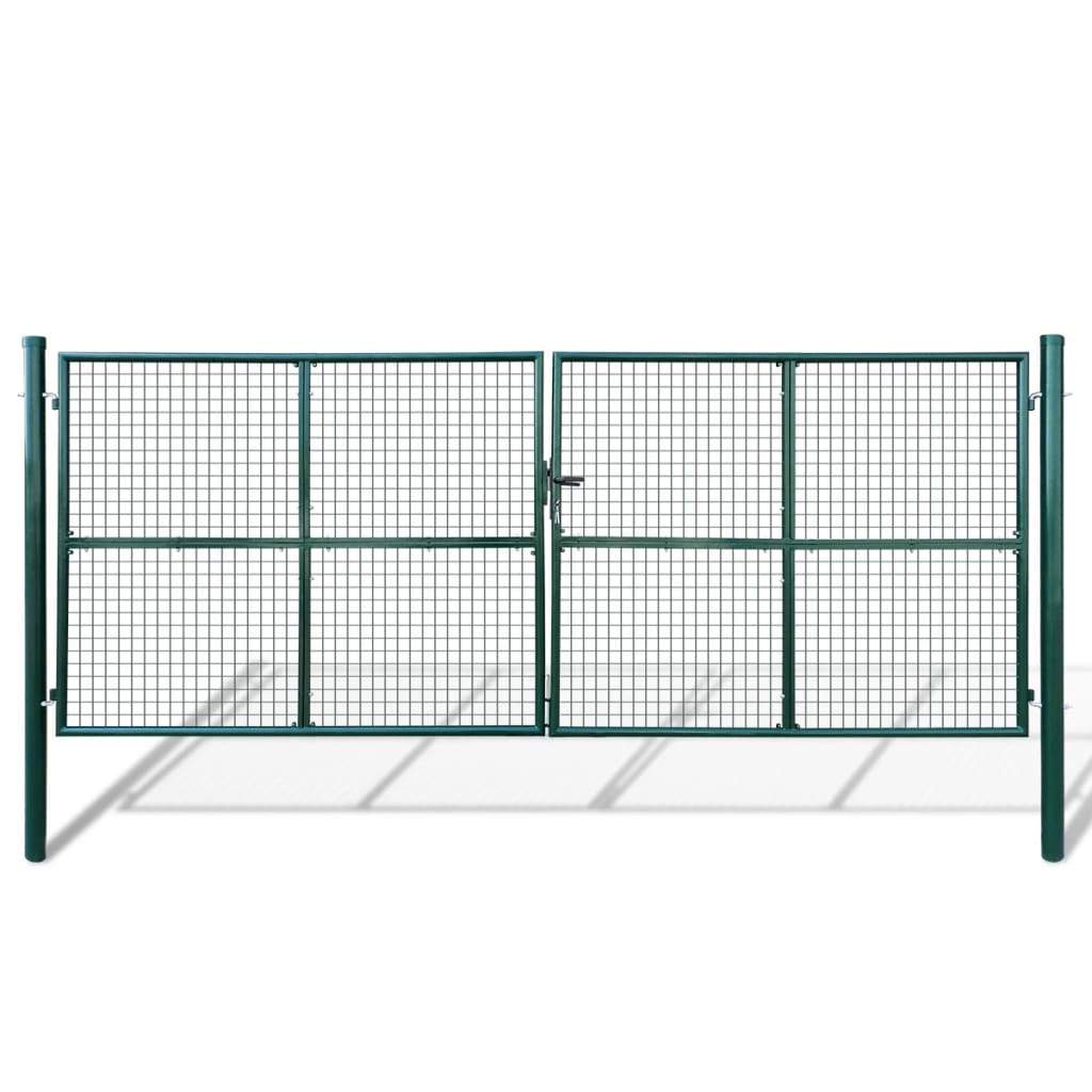 vidaXL Garden Fence Mesh 400x150 cm