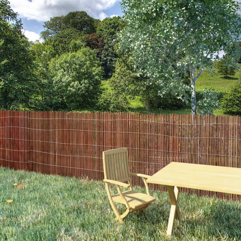 vidaXL Garden Screen 300x100 cm Willow