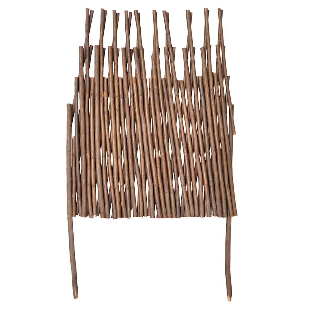 vidaXL Tuinlatwerken 5 st 170x75 cm wilgenhout