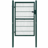 vidaXL 2D Fence Gate (Single) Anthracite Grey 100x80 cm
