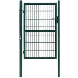 vidaXL 2D Fence Gate (Single) Anthracite Grey 100x80 cm