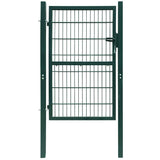 vidaXL Gate steel anthracite 100x100 cm