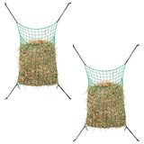vidaXL Rectangular Hay Nets 2 pcs 0.9x1 m PP