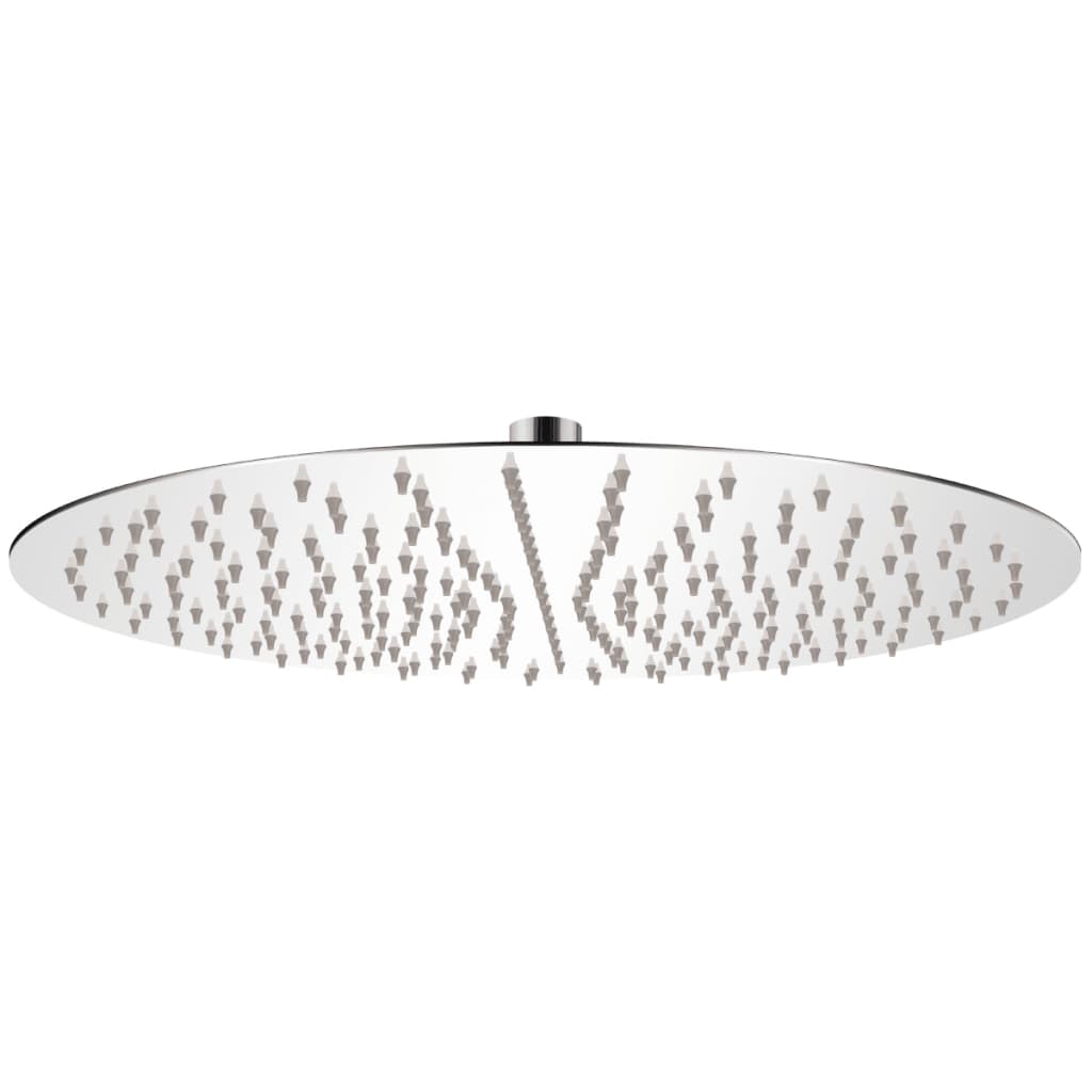 vidaXL Round Rain Shower Head 20 cm Stainless Steel