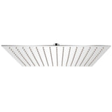 vidaXL Round Rain Shower Head 20 cm Stainless Steel
