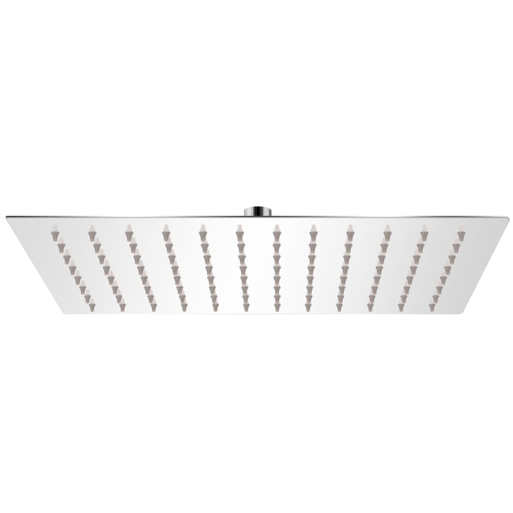 vidaXL Round Rain Shower Head 20 cm Stainless Steel