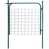 vidaXL Garden Gate 100x100 cm Anthracite