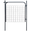 vidaXL Garden Gate 100x100 cm Anthracite