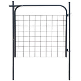 vidaXL Garden Gate 100x100 cm Anthracite