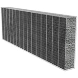 vidaXL Gabion Wall with Lid 600x50x100 cm Galvanized Steel