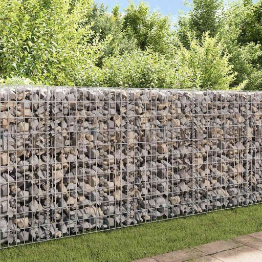 vidaXL Gabion Basket 300x30x100 cm Galvanized Steel