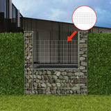 vidaXL Gabion Basket U-Shaped 570x20x100 cm Steel
