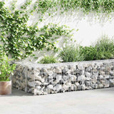 vidaXL Gabion Basket 200x30x100 cm Galvanized Steel