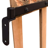 vidaXL Poort enkel 100x60 cm geïmpregneerd hazelaarhout