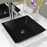 vidaXL Square Wash Basin white 41.5x41.5x12 cm ceramic