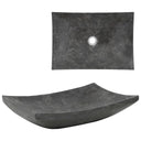 vidaXL Sink 50x35x12 cm marble cream