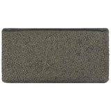 vidaXL Sink 30x30x15 cm river stone black