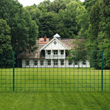 vidaXL Euro Fence 20x0.8 m Steel Green
