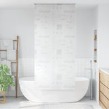 vidaXL Shower Roller Blind 80x240 cm white