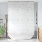 vidaXL Shower Roller Blind 80x240 cm white