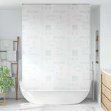 vidaXL Shower Roller Blind 80x240 cm white