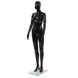 vidaXL Male Mannequin with Glass Base 175 cm Glossy White