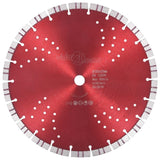 vidaXL Turbo and Perforated Diamond Saw Blade 300 mm Steel