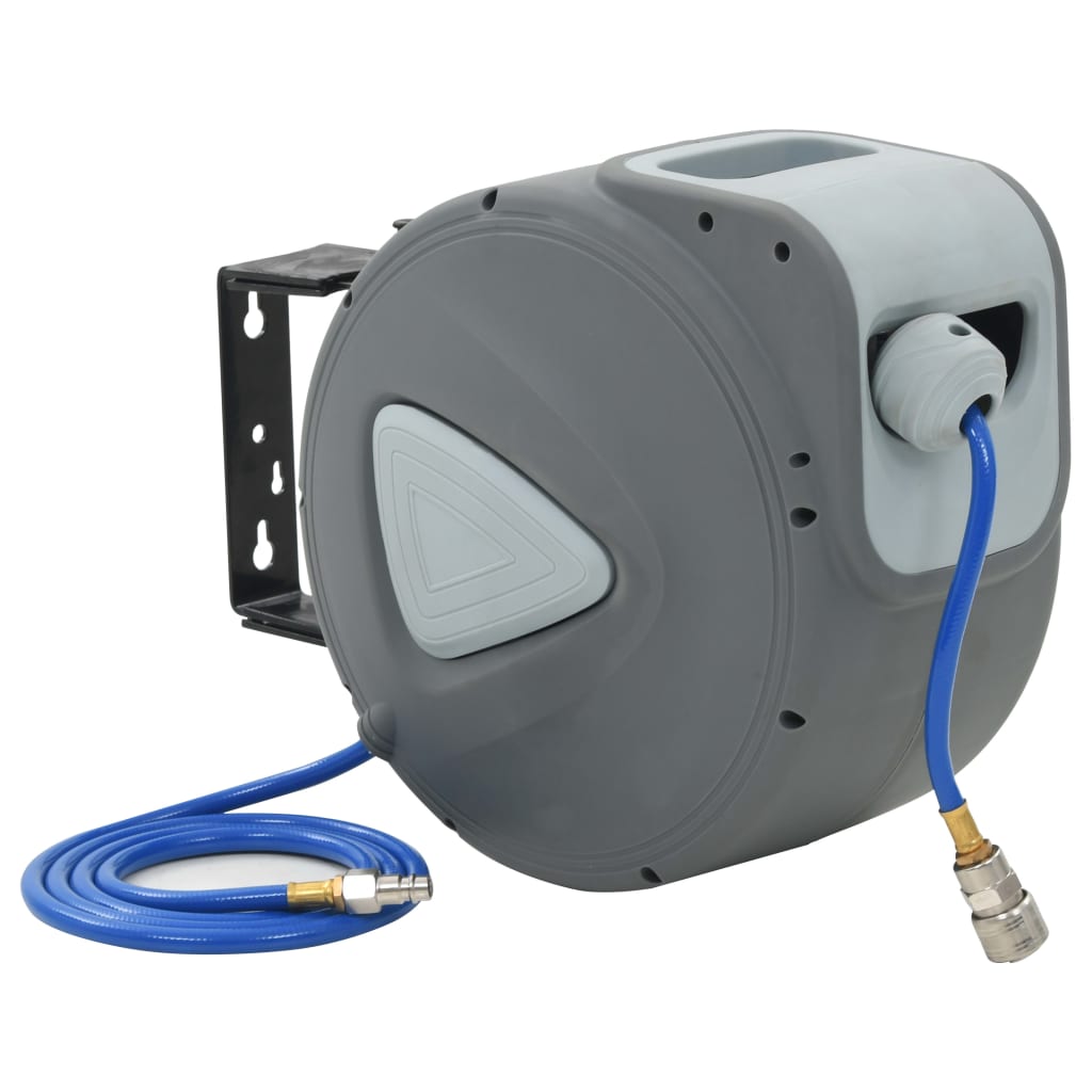 vidaXL Automatic Air Hose Reel 1/4" 12 m