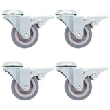 vidaXL Pièces détachées avec portes et doubles remmen 4 pièces 50 mm