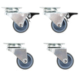 vidaXL Swivel Casters Double 4 pcs 50 mm