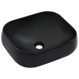 vidaXL Wash Basin 44.5x39.5x14.5 cm ceramic white
