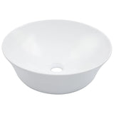vidaXL Washbasin 41x12.5 cm ceramic white
