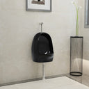 vidaXL Wandurinoir met spoelklep keramiek wit