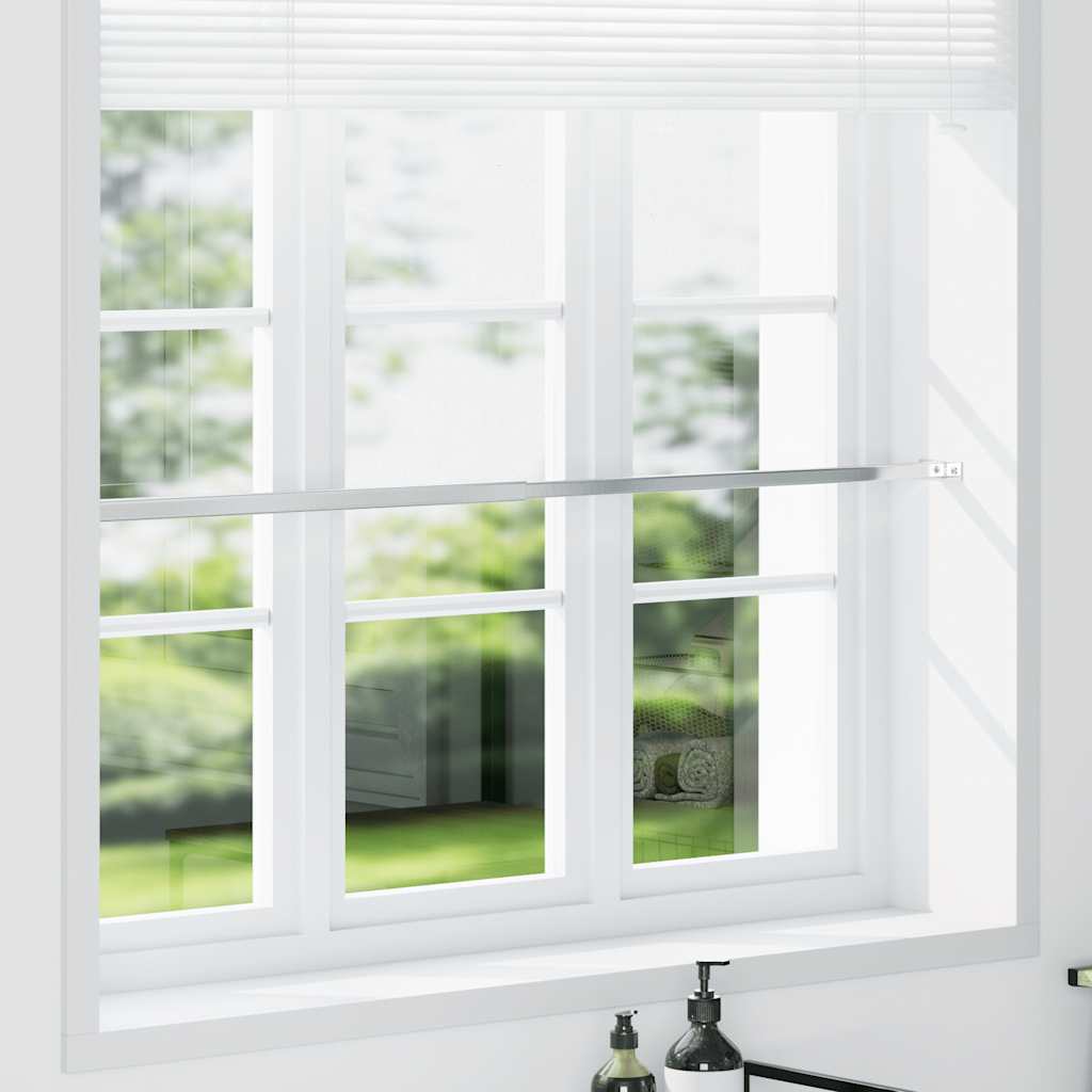 vidaXL Barrièrestang verstelbaar 710-1200 mm
