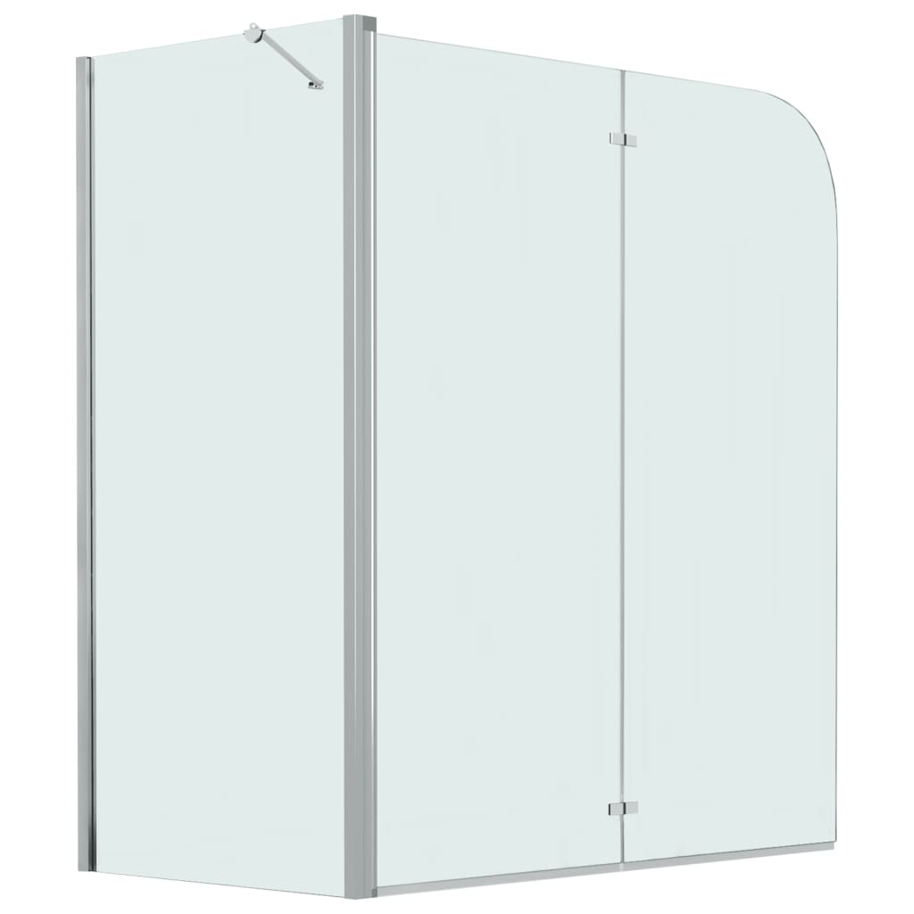 vidaXL Douche klapwand 120x68x130 cm ESG