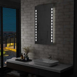 vidaXL Bathroom Mirror LED 60x80 cm
