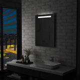 vidaXL Bathroom Mirror LED 60x80 cm