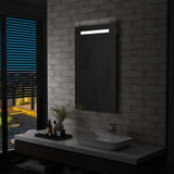 vidaXL Bathroom Mirror LED 60x80 cm