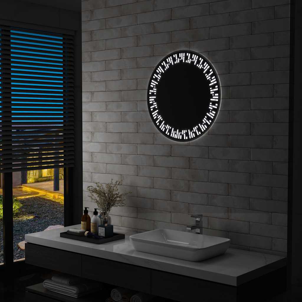 vidaXL LED Bathroom Mirror 60 cm