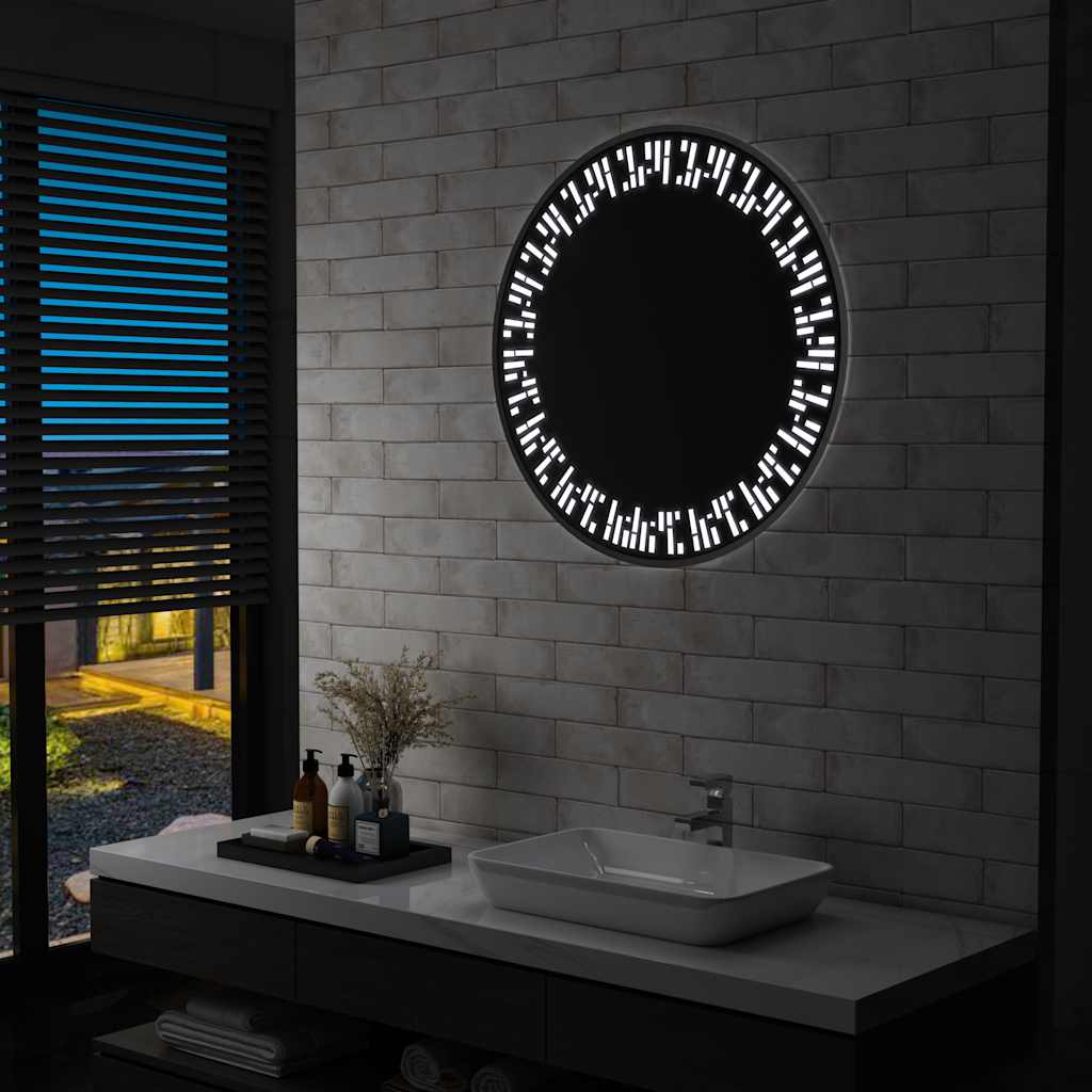 vidaXL LED Bathroom Mirror 60 cm