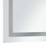 vidaXL LED Bathroom Mirror with Touch Sensor 60x80 cm