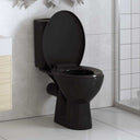 vidaXL Toiletbril soft-close met quick-release ontwerp vierkant wit