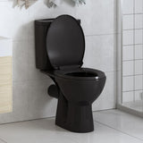 vidaXL Soft-Close Toilet Seat with Quick-Release Design Square White