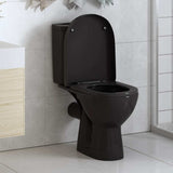 vidaXL Soft-Close Toilet Seat with Quick-Release Design Square White