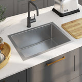 vidaXL Handmade Sink Stainless Steel