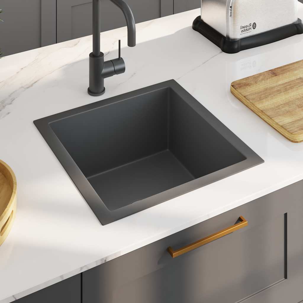 vidaXL Handmade Sink Stainless Steel